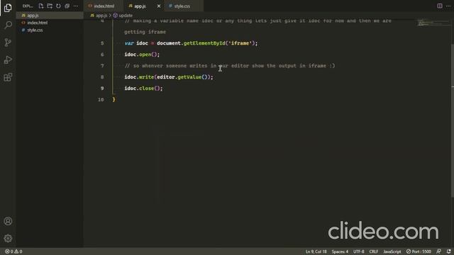 Build Your own Text Editor Using Javascript смотреть онлайн