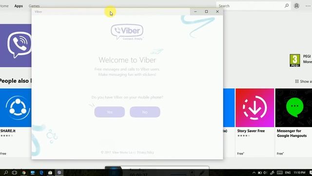 How to open Viber Apps in desktop via Windows 10 смотреть онлайн