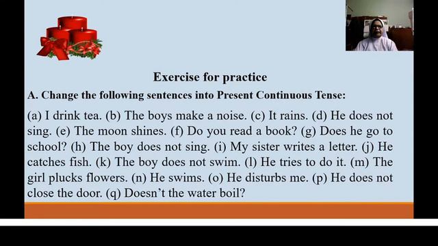 Class - 6, English 2nd Paper, Present Tense (21) смотреть онлайн