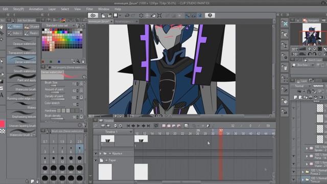 【Speedpaint 2D Animation | Clip Studio Paint EX】~ 【TFP | OC】