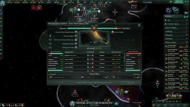 Stellaris Epics #6 - Admiral Jim's Crab Snacks, Inc. - Episode 08 смотреть онлайн