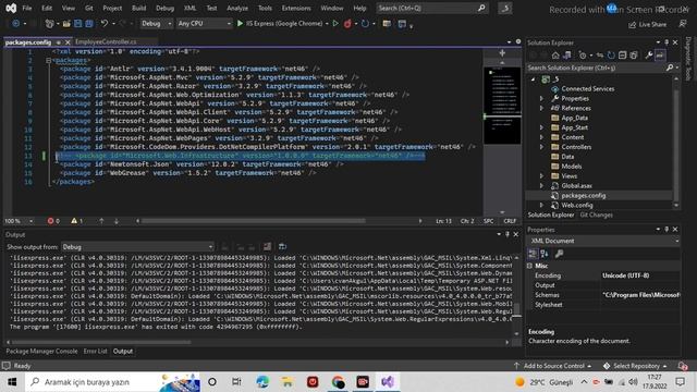 Could not load file or assembly 'Microsoft.Web.Infrastructure смотреть онлайн