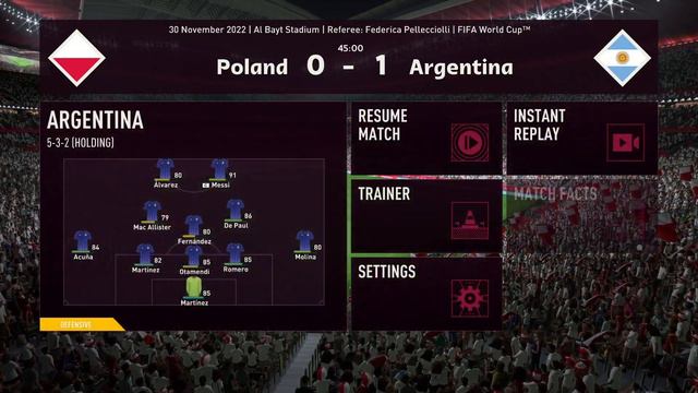 Qatar World Cup 22 | FIFA 23 PC Gameplay - Argentina Vs Poland (PC HD) [1080p60FPS] смотреть онлайн
