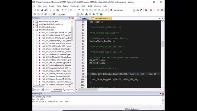 STM32 Nucleo - Keil 5 IDE with CubeMX: Tutorial 7 - I2C interface смотреть онлайн