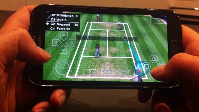 Super Pocket Tennis (PSP on Android) - PPSSPP 0.9.7.2 Emulator Full Speed! смотреть онлайн