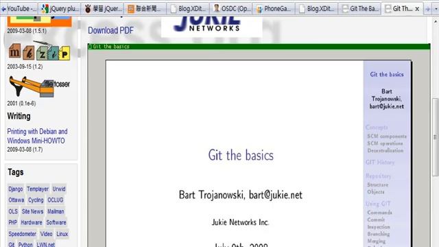 2009.04.24 Wireless Mobile Tech@FJU CSIE - 6 : SCM, Git, GitHub смотреть онлайн