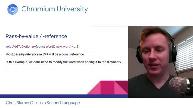 C++ as a Second Language смотреть онлайн