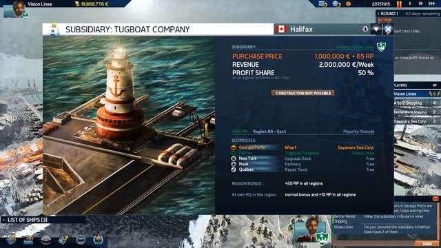 TransOcean 2 Rivals - Competition - Round 1 - Wharf Regulatory смотреть онлайн