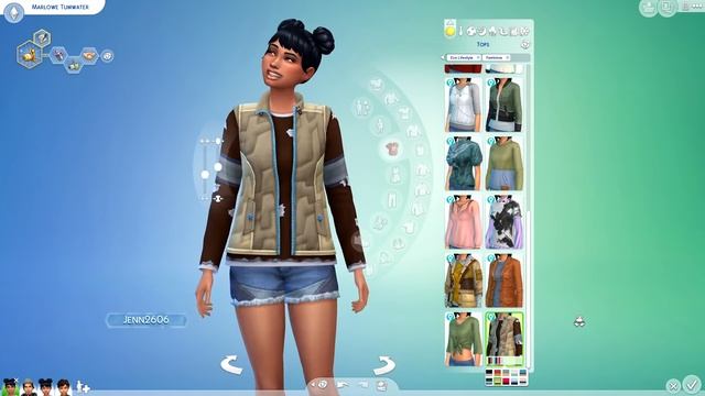 THE SIMS 4 ECO LIFESTYLE ?? // CREATE A SIM смотреть онлайн