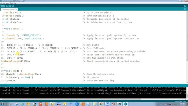 How to control a MOSFET with Arduino PWM смотреть онлайн