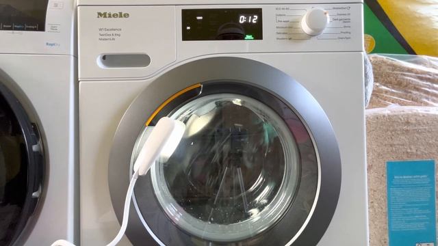 Miele W1 Excellence - Express 20(30min) - Full cycle смотреть онлайн