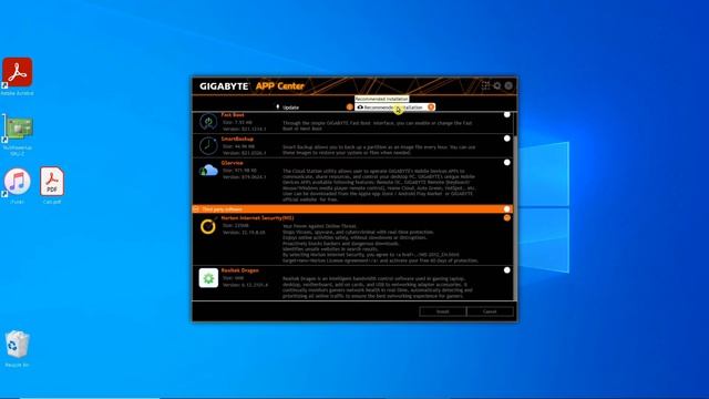 New Version of Sneaky Gigabyte APP Center check for Driver Updates Appcenter смотреть онлайн