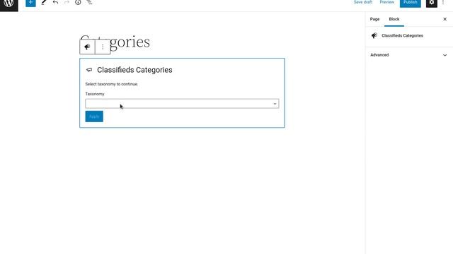 How to create a page with the Classifieds Categories block смотреть онлайн