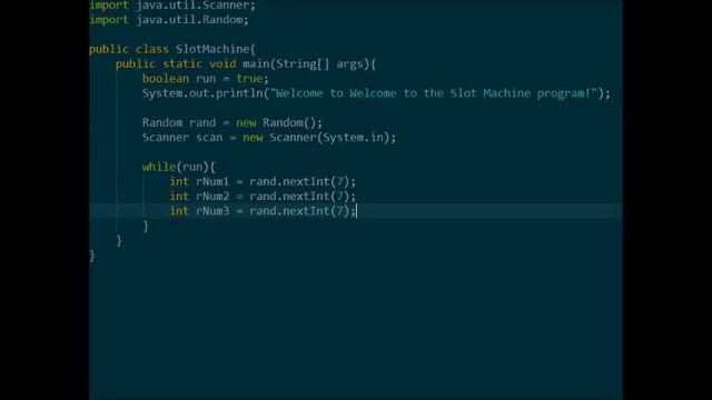 Java Tutorial 1 "Slot Machine" смотреть онлайн