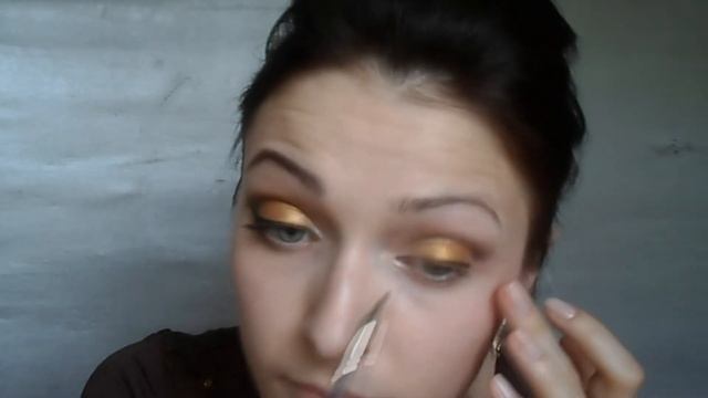 Вечерний макияж в золоте/Три образа/*MAKEUP TUTORIAL* смотреть онлайн