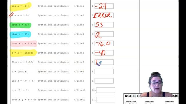 U0L2 Java Variables & Primitive Data Types Practice смотреть онлайн