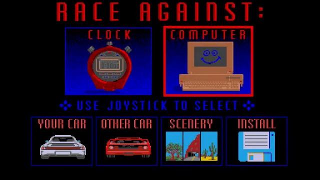 The Duel - Test Drive II Review for the Atari ST by John Gage смотреть онлайн