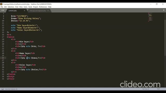 Web Programming I | Dasar-Dasar PHP смотреть онлайн