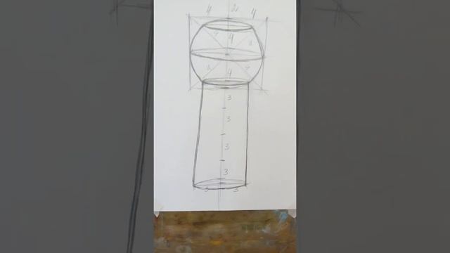 рисунок вазы построение смотреть онлайн