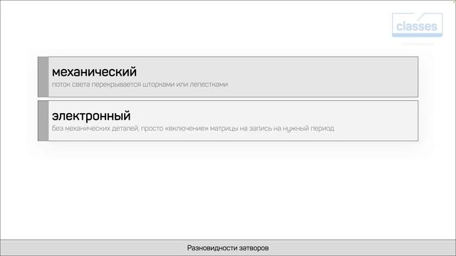 Предназначение выдержки. Механический затвор: центральный затвор, шторно-щелевой затвор. А. Мартыно смотреть онлайн