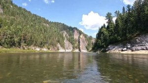 Сплав по реке Кия, на резиновой лодке (заброска, водопад, сплав, пещера, избушка) в п. Макаракский