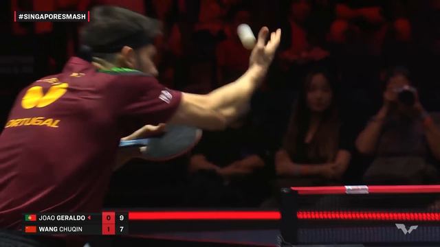 Wang Chuqin Vs Joao Geraldo | MS R64 | Singapore Smash 2024