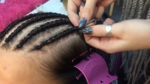 Брейды для сенегальских кос. смотреть онлайн