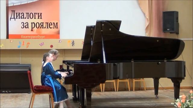 Нижнетуринская ДШИ Громова Ксения - Зинурова Алена 2014 г. смотреть онлайн