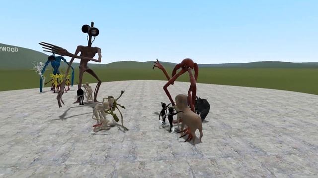 SKY SCREAMER vs. SIREN HEAD TEAM!!! - Garry's Mod Sandbox смотреть онлайн