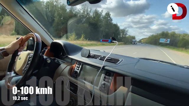 Range Rover 3,6 vs 4,4! Разгон и торможение! Тюнинг тормозов и чип-тюнинг! смотреть онлайн