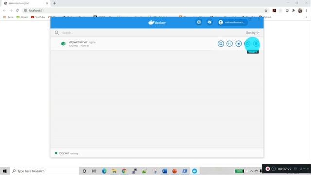 Install NGINX inside Docker and Deploy application inside Container смотреть онлайн