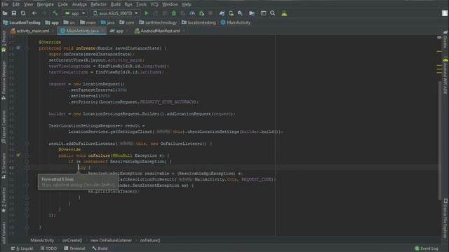 06 Get Current GPS Location using Fused Location Provider Client смотреть онлайн