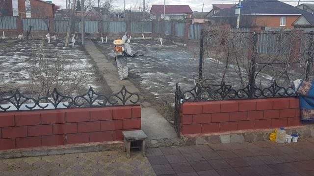 Обработка участка от вредителей. смотреть онлайн