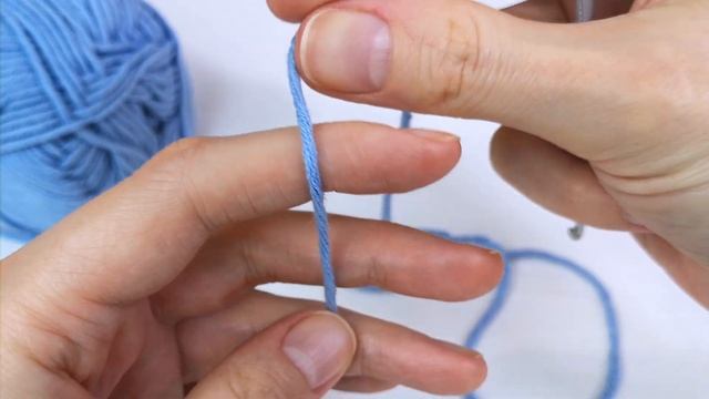 Начальная петля и воздушная цепочка | ЦЕПОЧКА ИЗ ВОЗДУШНЫХ ПЕТЕЛЬ | Вязание крючком для начинающих смотреть онлайн