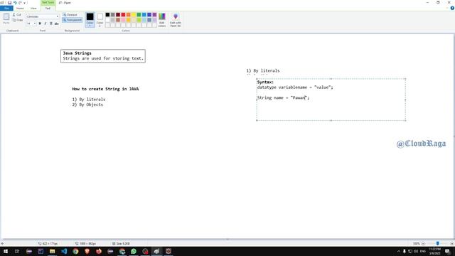 2. Understanding How to create String in JAVA language. |#cloudraga #corejava_by_CloudRaga смотреть онлайн