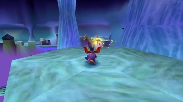 Spyro The Dragon : How to get 3 extra lifes in Ice Cavern смотреть онлайн