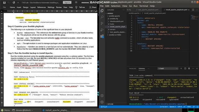 7.4.8 Lab - Use Ansible to Automate Installing a Web Server смотреть онлайн