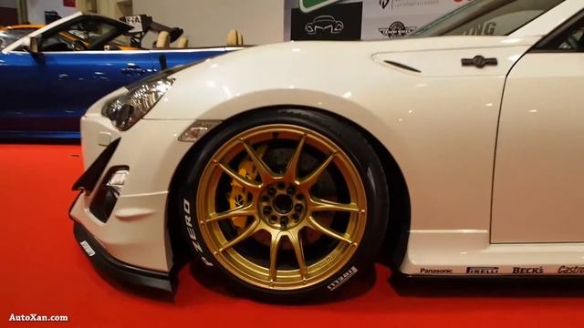 Toyota GT86 2013 Tuning 2.0 L Boxer 254 PS Motec Nitro 9 x R18 Pearl-weiss - Exterior Walkaround смотреть онлайн