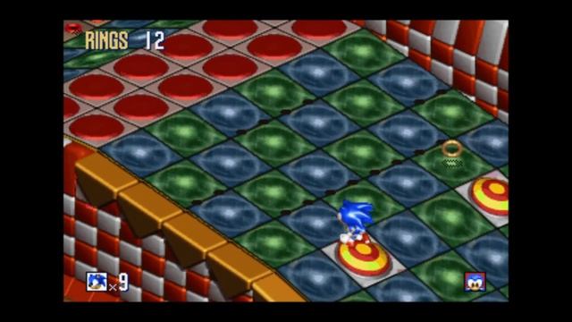 Sonic 3D Blast (Sega Saturn) The Complete Game, All Chaos Emeralds [1080p/QHD/60FPS] смотреть онлайн