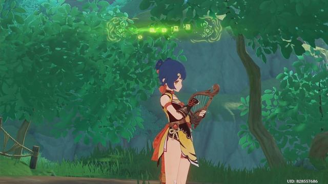 Genshin Impact - How To Unlock Rhythm Of The Sprout (Lyre Music Sheet / Generate Dendrograna) смотреть онлайн