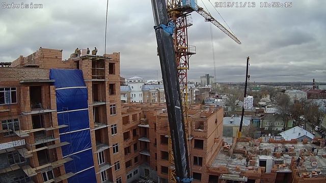 Прямая трансляция строительства ЖК "Преображенский Двор". Самара смотреть онлайн