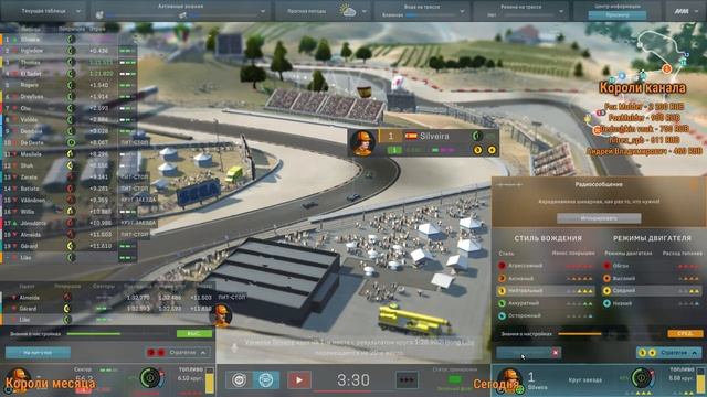 Motorsport Manager обзор и прохождение - European Racing Series - [Часть 11] смотреть онлайн