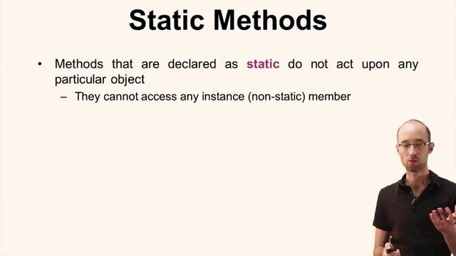 OOP Week 2: Intro to Java - Instance vs Static, Encapsulation (unit 2) смотреть онлайн