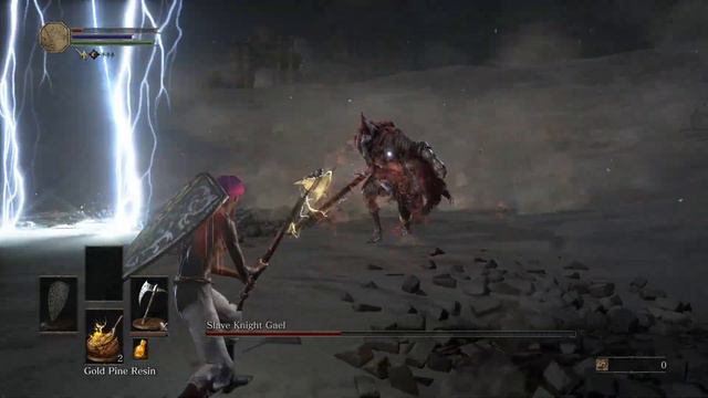 Dark Souls 3 - Slave Knight Gael | SL1, No Damage смотреть онлайн