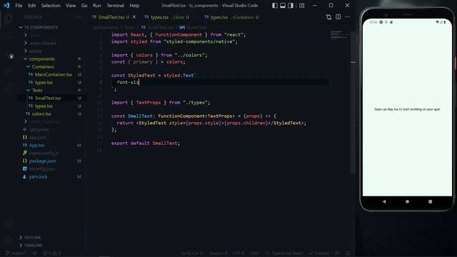 Time-Saving React Native Text Components | React Native Custom Components with TypeScript #3 смотреть онлайн