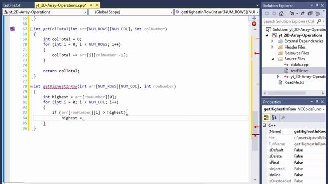C++ Programming Challenge 7-16: 2 Dimensional Array Operations смотреть онлайн