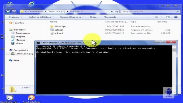 Como editar um apk Android (Aula 8/10 - Compilando novamente para apk) Vídeo #08 смотреть онлайн