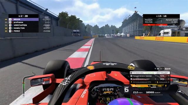 F1 2020. Лига с Николаем Рачинцем. Мексика смотреть онлайн