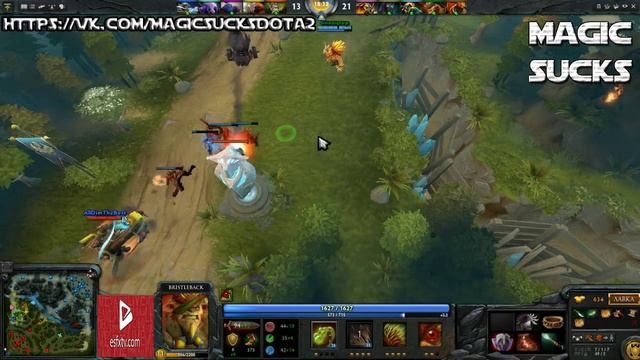 Как играть на Bristleback Dota 2? Гайд на Бриста Дота 2 смотреть онлайн