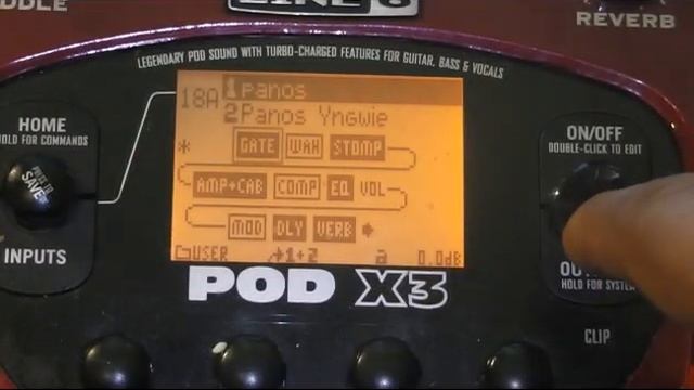 POD X3 Line6 Yngwie Tone by Panos A.Arvanitis смотреть онлайн